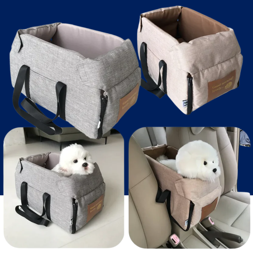 Dog Car Seat Bed & Portable Carrier for Small Pets – Automotive Wave