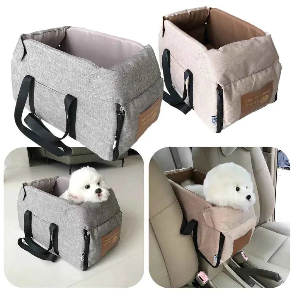 Dog Car Seat Bed & Portable Carrier for Small Pets – Automotive Wave