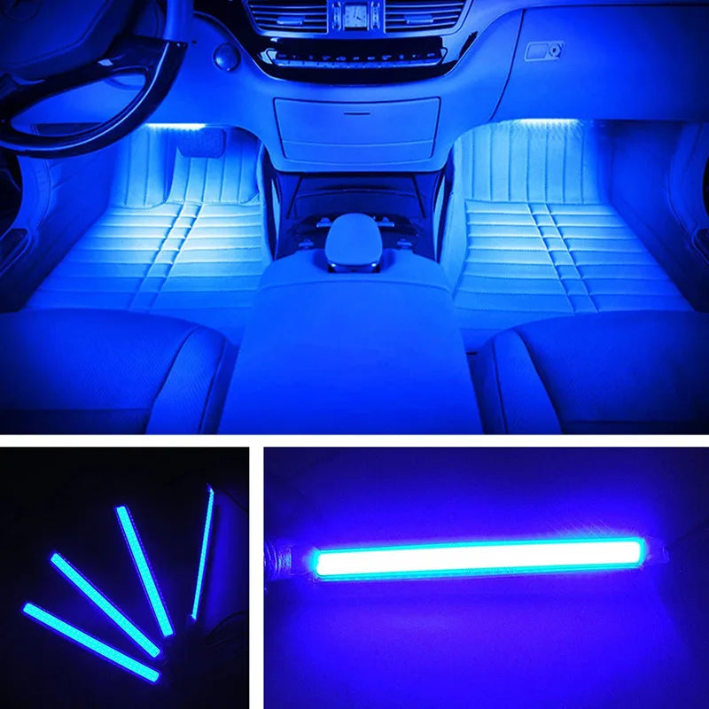 12V Plug-In LED Car Interior Accent Light Kit